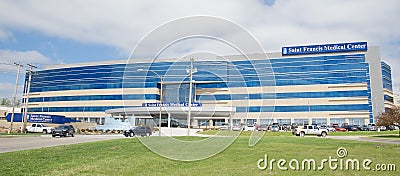 Saint Francis Medical Center Wide View Editorial Stock Photo